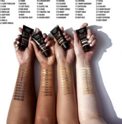NYX Professional Makeup Born To Glow! Naturally Radiant Foundation - Warm Vanilla BTGRF6.3 - 30 Ml -Cosmetica Promotiewinkel 1174x1200 18
