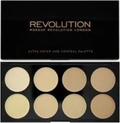 Makeup Revolution Cover & Conceal Cream Palette - Light -Cosmetica Promotiewinkel 1177x1200 26