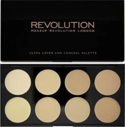 Makeup Revolution Cover & Conceal Cream Palette - Light -Cosmetica Promotiewinkel 1179x1200 14