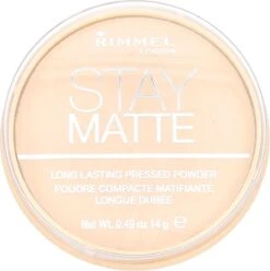 Rimmel London Stay Matte Pressed Powder - 001 Transparent - Powder 29 Rimmel London Stay Matte Pressed Powder - 001 Transparent - Powder -Cosmetica Promotiewinkel 1195x1200 52