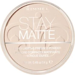 Rimmel London Stay Matte Pressed Powder - 001 Transparent - Powder 27 Rimmel London Stay Matte Pressed Powder - 001 Transparent - Powder -Cosmetica Promotiewinkel 1198x1200 94