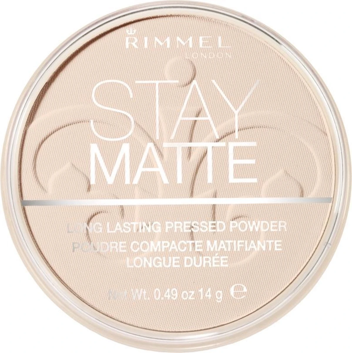 Rimmel London Stay Matte Pressed Powder - 001 Transparent - Powder 9 Rimmel London Stay Matte Pressed Powder - 001 Transparent - Powder - Afbeelding 9