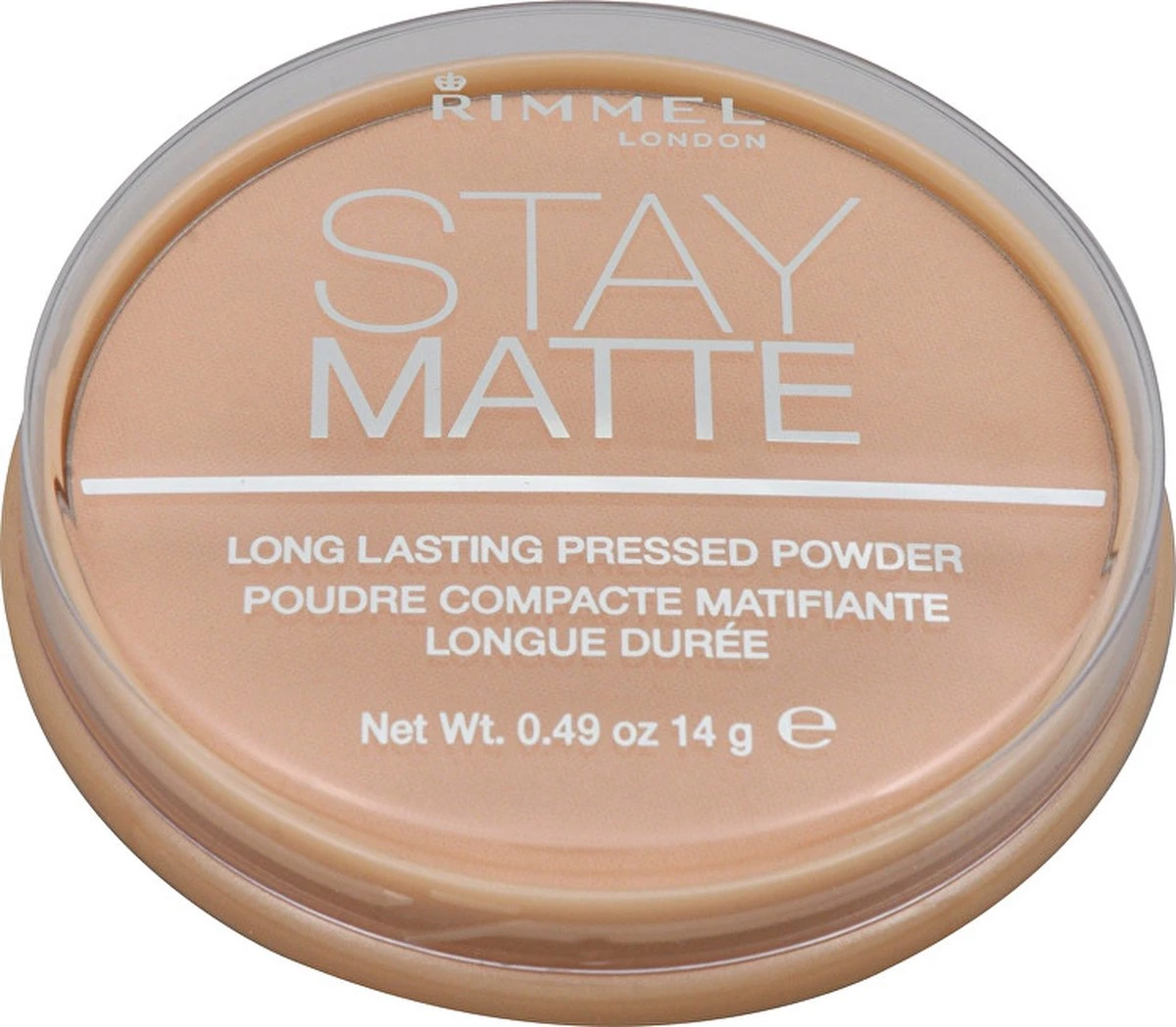 Rimmel London Stay Matte Pressed Powder - 001 Transparent - Powder 12 Rimmel London Stay Matte Pressed Powder - 001 Transparent - Powder - Afbeelding 12