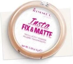 Rimmel London Insta Fix & Matte Make-uppoeder - 01 Clear -Cosmetica Promotiewinkel 1200x1052 12