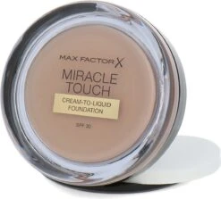 Max Factor Miracle Touch Cream-To-Liquid Foundation - 078 Sand Beige