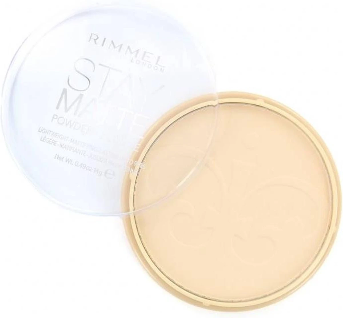 Rimmel London Stay Matte Pressed Powder - 001 Transparent - Powder 1 Rimmel London Stay Matte Pressed Powder - 001 Transparent - Powder