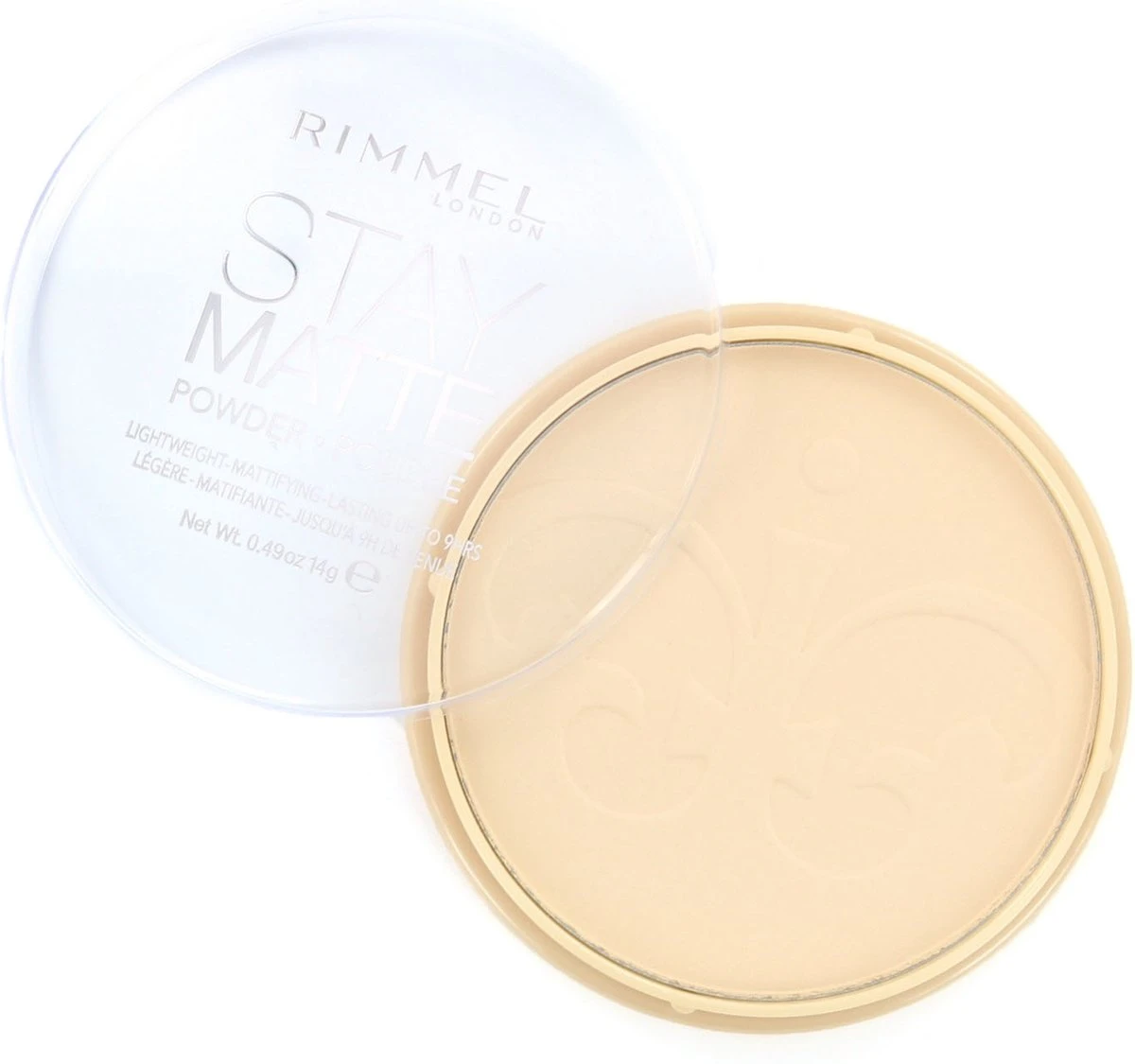 Rimmel London Stay Matte Pressed Powder - 001 Transparent - Powder 8 Rimmel London Stay Matte Pressed Powder - 001 Transparent - Powder - Afbeelding 8