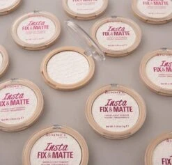 Rimmel London Insta Fix & Matte Make-uppoeder - 01 Clear -Cosmetica Promotiewinkel 1200x1152 21