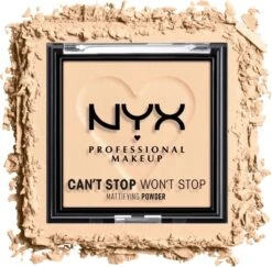 NYX Professional Makeup Can't Stop Won't Stop Mattifying Gezichtspoeder - Light -Cosmetica Promotiewinkel 1200x1180 41