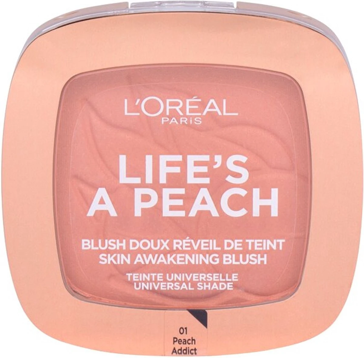 L’Oréal Paris Make-Up Designer Wake Up & Glow Blush - 01 Life's A Peach - Blush 8 L’Oréal Paris Make-Up Designer Wake Up & Glow Blush - 01 Life's A Peach - Blush - Afbeelding 8