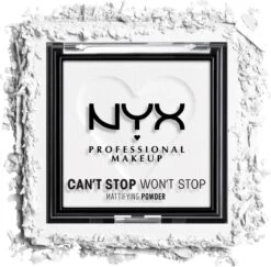 NYX Professional Makeup Can't Stop Won't Stop Mattifying Gezichtspoeder - Brightening Translucent 6 NYX Professional Makeup Can't Stop Won't Stop Mattifying Gezichtspoeder - Brightening Translucent -Cosmetica Promotiewinkel 1200x1182 28