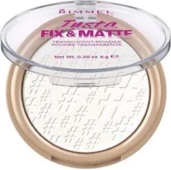Rimmel London Insta Fix & Matte Make-uppoeder - 01 Clear -Cosmetica Promotiewinkel 1200x1189 23