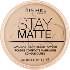 Rimmel London Stay Matte Pressed Powder - 004 Sandstorm - Powder -Cosmetica Promotiewinkel 1200x1197 68