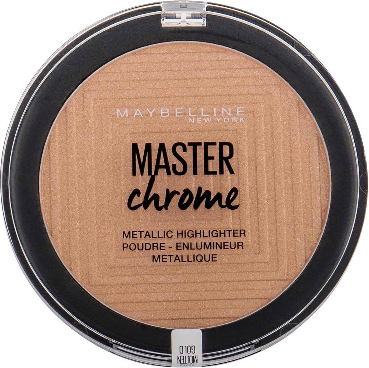 Maybelline Master Chrome Highlighter - 100 Molten Gold 10 Maybelline Master Chrome Highlighter - 100 Molten Gold - Afbeelding 10