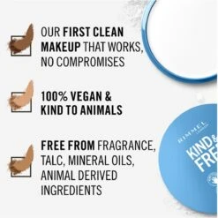 Rimmel London KIND & FREE Vegan Pressed Powder Gezichtspoeder 01 Translucent -Cosmetica Promotiewinkel 1200x1198 120