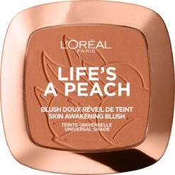 L’Oréal Paris Make-Up Designer Wake Up & Glow Blush - 01 Life's A Peach - Blush 14 L’Oréal Paris Make-Up Designer Wake Up & Glow Blush - 01 Life's A Peach - Blush -Cosmetica Promotiewinkel 1200x1198 133