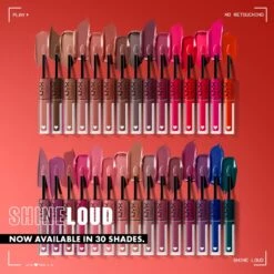 NYX Professional Makeup Shine Loud Pro Pigment Lip Shine - SLHP25 Daring Damsel - Lipgloss - 3.4 Ml -Cosmetica Promotiewinkel 1200x1200 219