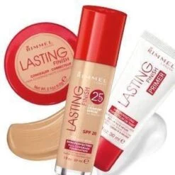 Rimmel London Lasting Finish Foundation - 200 Soft Beige -Cosmetica Promotiewinkel 1200x1200 3226