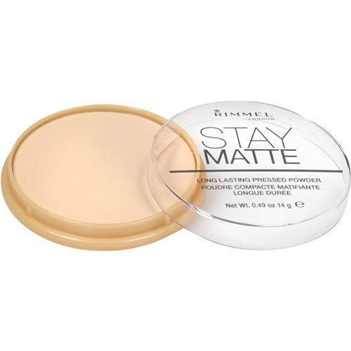 Rimmel London Stay Matte Pressed Powder - 001 Transparent - Powder 16 Rimmel London Stay Matte Pressed Powder - 001 Transparent - Powder - Afbeelding 16