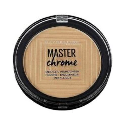 Maybelline Master Chrome Highlighter - 100 Molten Gold 24 Maybelline Master Chrome Highlighter - 100 Molten Gold -Cosmetica Promotiewinkel 1200x1200 3593