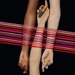 Yves Saint Laurent - Thin Frosting Lipstick With Leather Effect Rouge Pur Couture The Slim 2.2g 16 Rosewood Oddity -Cosmetica Promotiewinkel 1200x1200 367