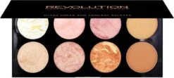 MAKEUP REVOLUTION Ultra Blush Palette Golden Sugar, 13 G -Cosmetica Promotiewinkel 1200x539 1