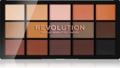 Makeup Revolution - Palette Eye Shadow Re-Loaded (Palette Basic Mattes) 15 X 1.1 G 8 Makeup Revolution - Palette Eye Shadow Re-Loaded (Palette Basic Mattes) 15 X 1.1 G -Cosmetica Promotiewinkel 1200x685 3