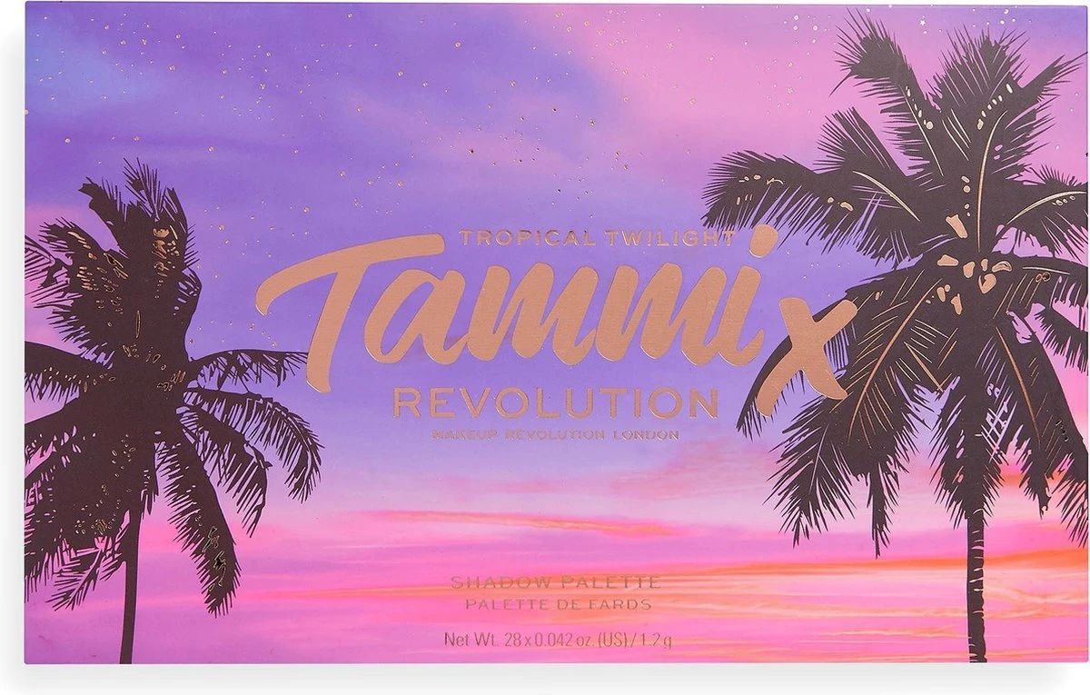 Makeup Revolution - Tammi - Tropical Twilight Palette 6 Makeup Revolution - Tammi - Tropical Twilight Palette - Afbeelding 6
