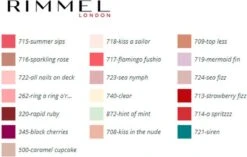 Rimmel London 60 Seconds Super Shine Nagellak - 310 Double Decker Red -Cosmetica Promotiewinkel 1200x765 11