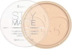 Rimmel London Stay Matte Pressed Powder - 001 Transparent - Powder 31 Rimmel London Stay Matte Pressed Powder - 001 Transparent - Powder -Cosmetica Promotiewinkel 1200x821 2