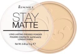 Rimmel London Stay Matte Pressed Powder - 001 Transparent - Powder 36 Rimmel London Stay Matte Pressed Powder - 001 Transparent - Powder -Cosmetica Promotiewinkel 1200x854 6