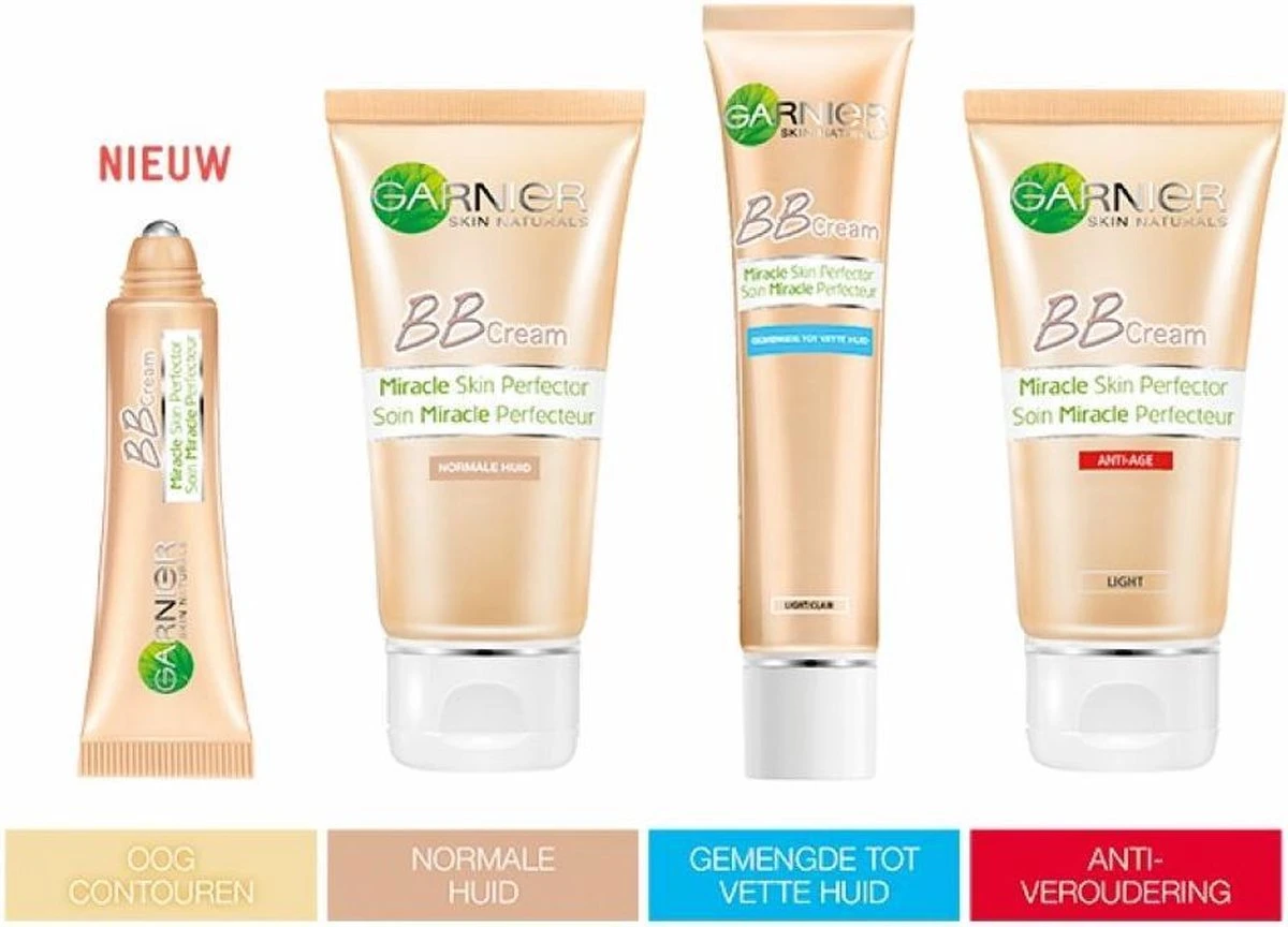 Garnier Skinactive Face SkinActive BB Cream Oogroller Light - 7ml - BB Cream 5 Garnier Skinactive Face SkinActive BB Cream Oogroller Light - 7ml - BB Cream - Afbeelding 5