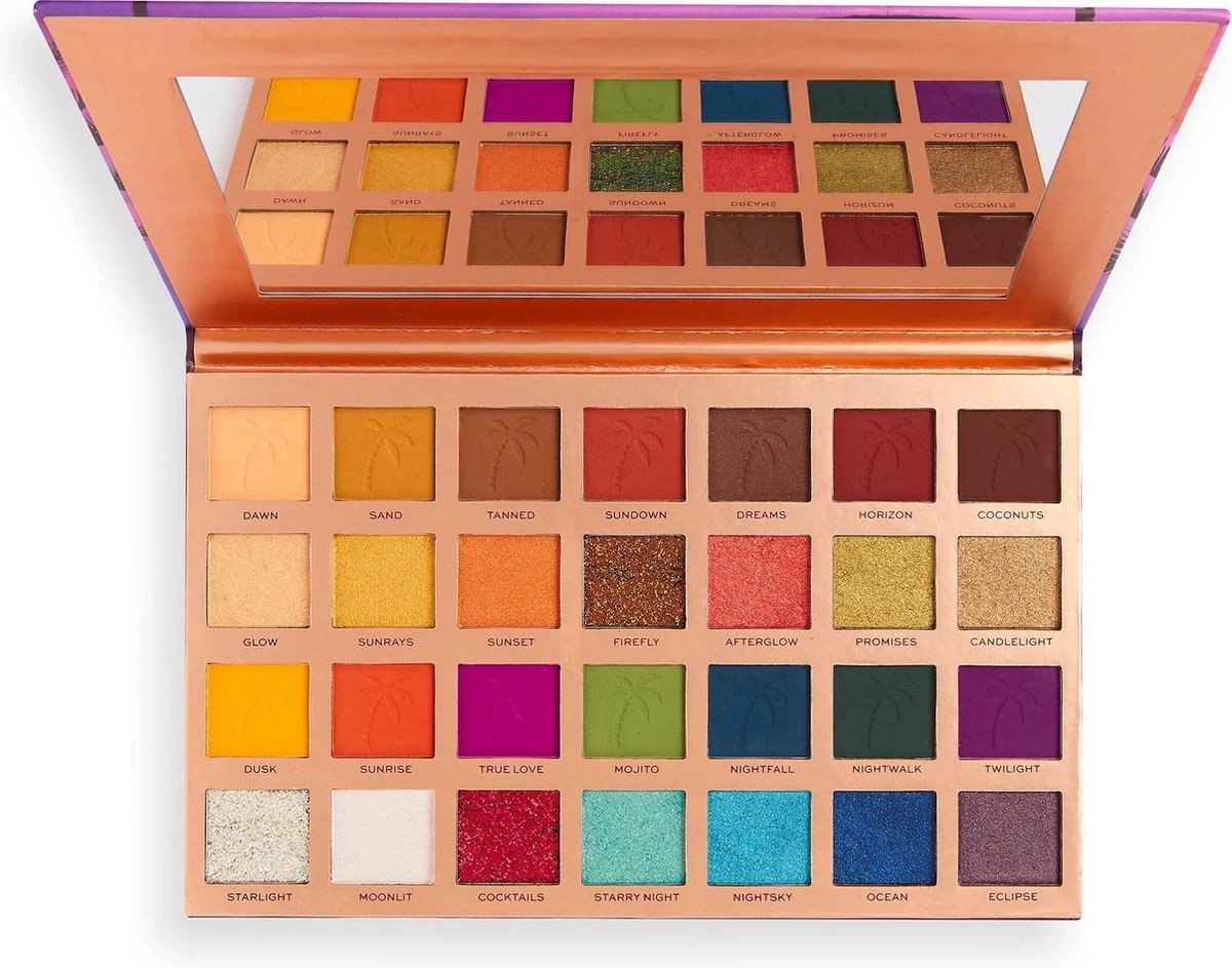 Makeup Revolution - Tammi - Tropical Twilight Palette 2 Makeup Revolution - Tammi - Tropical Twilight Palette - Afbeelding 2