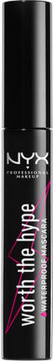 NYX Professional Makeup - Worth The Hype Mascara - Black Waterproof 3 NYX Professional Makeup - Worth The Hype Mascara - Black Waterproof - Afbeelding 3