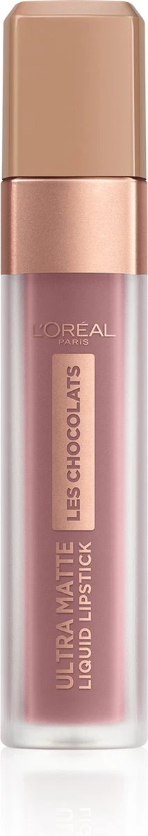 L’Oréal Paris Make-Up Designer Les Chocolats Lipstick - 842 Candy Man - Paars - Ultra Matte Lippenstift Met Chocoladegeur - 7,6 Ml 13 L’Oréal Paris Make-Up Designer Les Chocolats Lipstick - 842 Candy Man - Paars - Ultra Matte Lippenstift Met Chocoladegeur - 7,6 Ml - Afbeelding 13