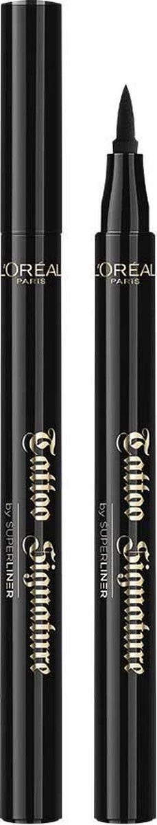 L’Oréal Paris Superliner Tattoo Signature - Black - Eyeliner 8 L’Oréal Paris Superliner Tattoo Signature - Black - Eyeliner - Afbeelding 8