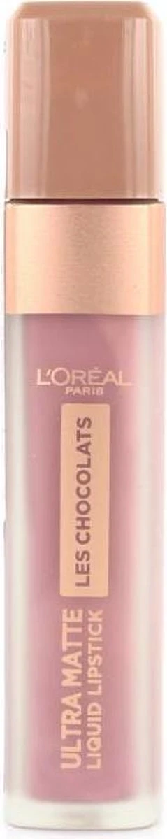 L’Oréal Paris Make-Up Designer Les Chocolats Lipstick - 842 Candy Man - Paars - Ultra Matte Lippenstift Met Chocoladegeur - 7,6 Ml 8 L’Oréal Paris Make-Up Designer Les Chocolats Lipstick - 842 Candy Man - Paars - Ultra Matte Lippenstift Met Chocoladegeur - 7,6 Ml - Afbeelding 8