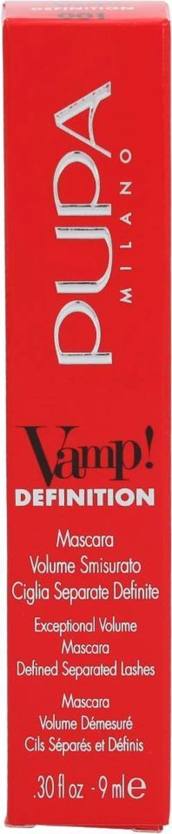 Pupa - Vamp! Mascara Definition - Smoky Black 12 Pupa - Vamp! Mascara Definition - Smoky Black - Afbeelding 12