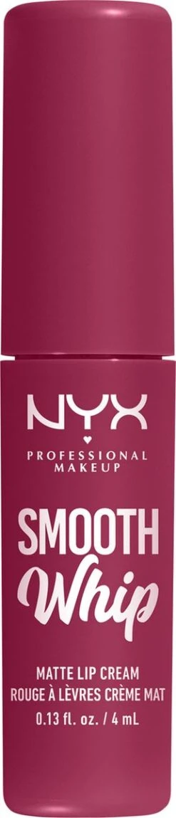 NYX Professional Makeup - Smooth Whip Matte Lip Cream Fuzzy Slippers - Vloeibare Lippenstift - 4ML -Cosmetica Promotiewinkel 258x1200 4