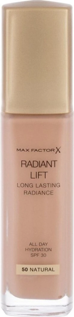 Max Factor - Radiant Lift Foundation - 050 Natural -Cosmetica Promotiewinkel 280x1200 7
