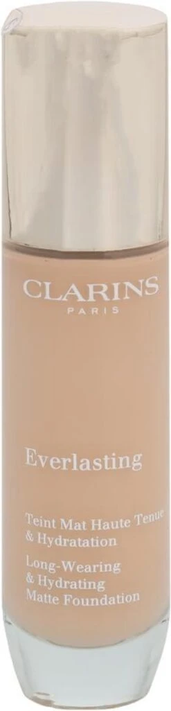 Clarins Everlasting Long-Wearing & Hydrating Matte Foundation - Long-Lasting Moisturizing Makeup With Matte Effect 30 Ml 107C -Cosmetica Promotiewinkel 289x1200 6