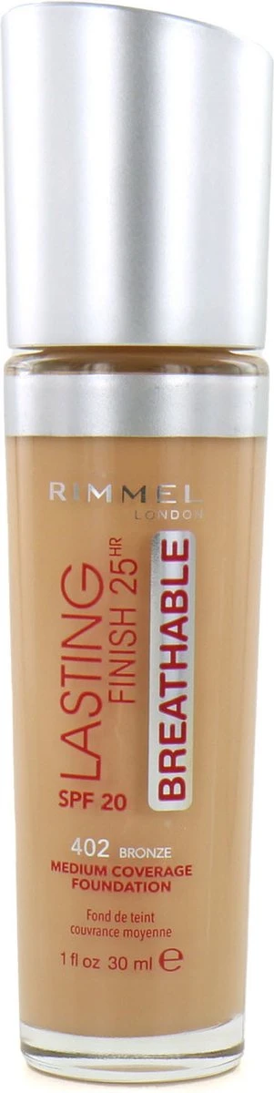 Rimmel London Lasting Finish Breathable Foundation Bronze - Beige 1 Rimmel London Lasting Finish Breathable Foundation Bronze - Beige