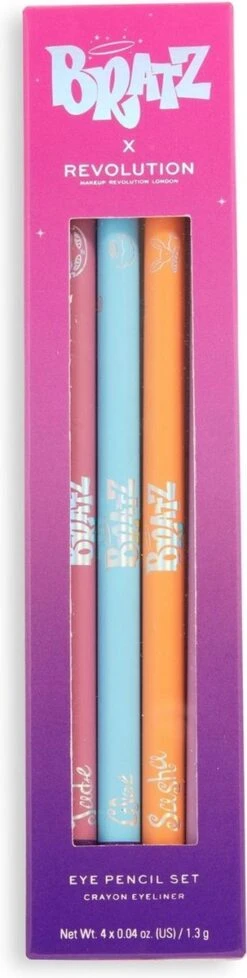 Makeup Revolution X Bratz Kohl Liner Set - Eyeliner/Oogpotlood Set - Pastel Lila, Roze, Oranje & Blauw -Cosmetica Promotiewinkel 303x1200 6