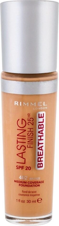 Rimmel London Lasting Finish Breathable Foundation Bronze - Beige 10 Rimmel London Lasting Finish Breathable Foundation Bronze - Beige -Cosmetica Promotiewinkel 316x1200 14