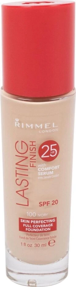 Rimmel London Lasting Finish Foundation - 100 Ivory 24 Rimmel London Lasting Finish Foundation - 100 Ivory -Cosmetica Promotiewinkel 317x1200 6