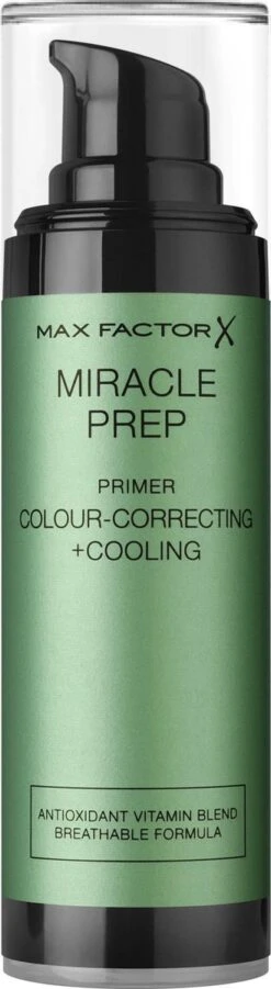 ​Max Factor - Miracle Prep Colour Correcting & Cooling Primer 30 Ml -Cosmetica Promotiewinkel 329x1200 13