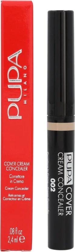Pupa Milano - Cover Cream Concealer - 002 Beige -Cosmetica Promotiewinkel 357x1200 4