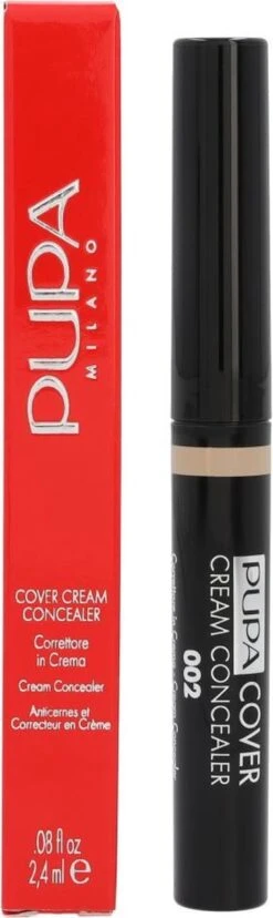Pupa Milano - Cover Cream Concealer - 002 Beige -Cosmetica Promotiewinkel 358x1200 5