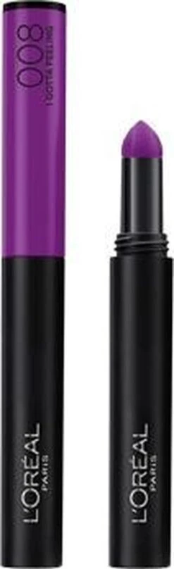 L'Oréal Paris Infaillible Matte Max - 008 I Gotta Feeling Violet- Lippenstift -Cosmetica Promotiewinkel 367x1200 2
