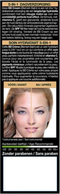 Garnier Face SkinActive - BB Cream Classic Light 5-in-1 Dagverzorging - 2x 50 Ml -Cosmetica Promotiewinkel 374x1200 8